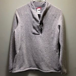 The North Face pullover sweater with buttons